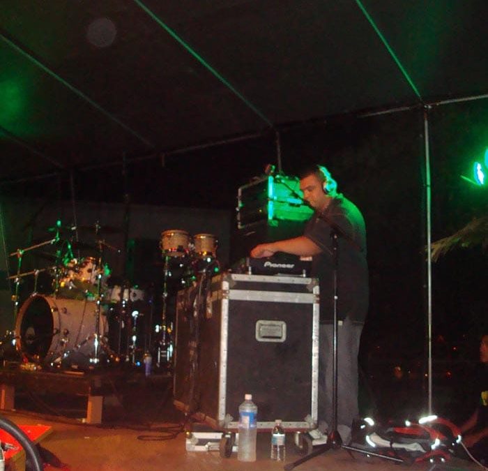 Dj Tiger “DJ set up” for Pitbull/Thirdworld Concert at KB Extreme